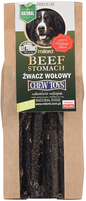 Gryzak dla psa - suszone żwacze wołowe 200 g