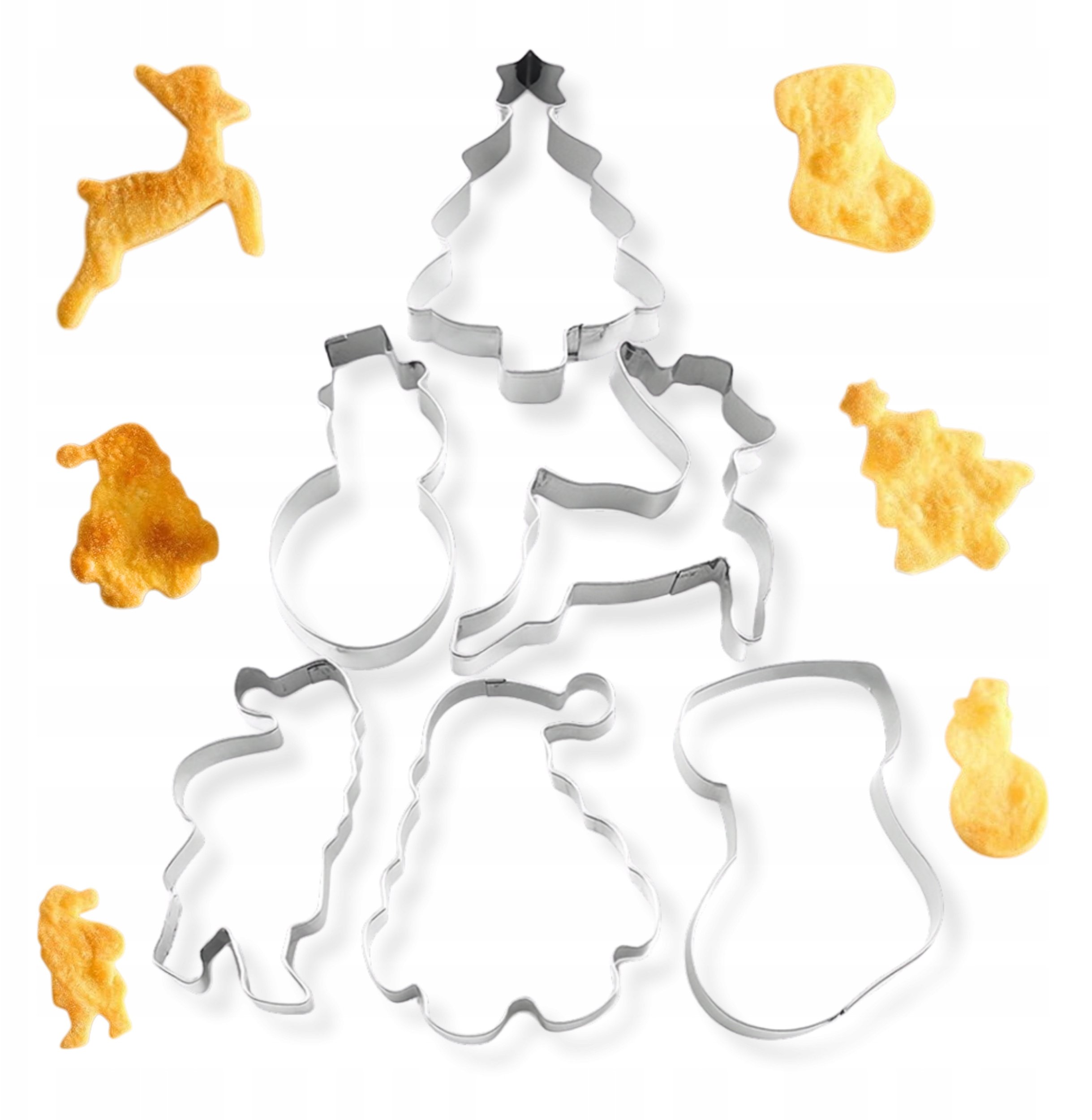 DA519 ZESTAW FOREMEK ŚWIĄTECZNYCH 6SZT.