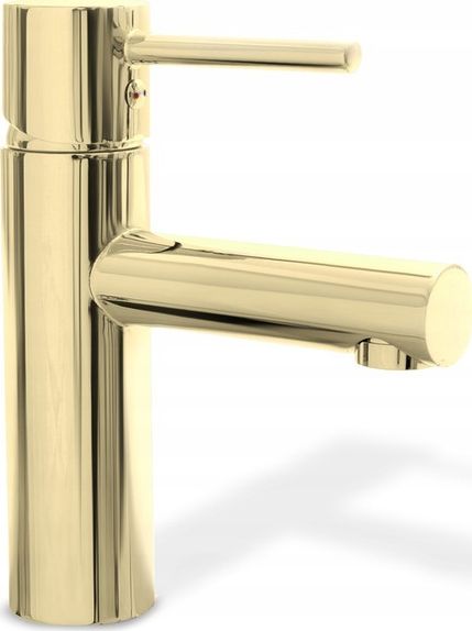 Bateria umywalkowa Rea Tess stojąca złoty (REA-B8865)