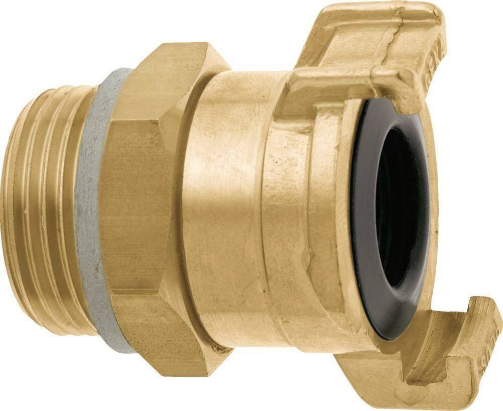 GEKA Zlacze gwintowane GEKA plus 2000 mosiadz, gwint zewn. G1", opak.samoobsl.