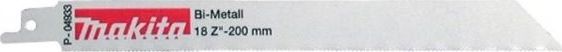 Makita brzeszczoty do piły szablowej BiM, 200mm TPI18, opakowanie 5 sztuk (MA-P-04933)