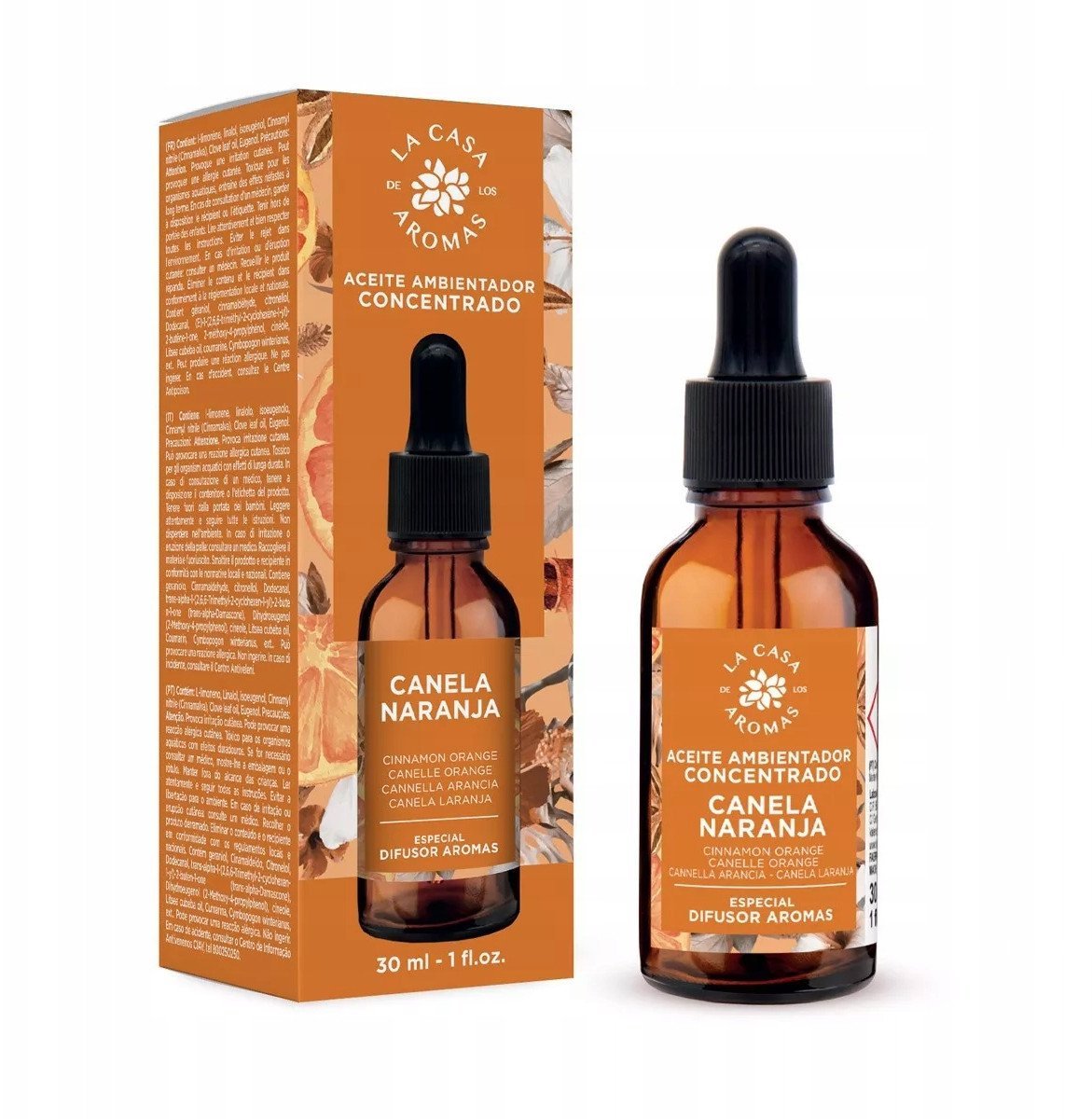 LA CASA DE LOS AROMAS_Olejek zapachowy Cynamon-Pomarańcza 30ml