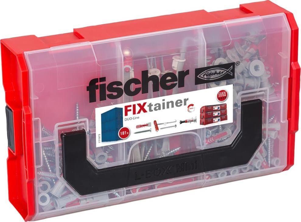 Fischer FIXTAINER KOŁKI DUOLINE 181+WKRĘTY