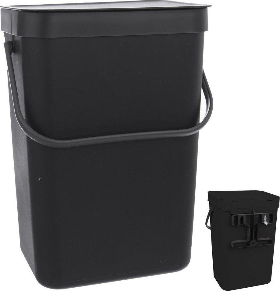 Kosz na śmieci Orion czarny
