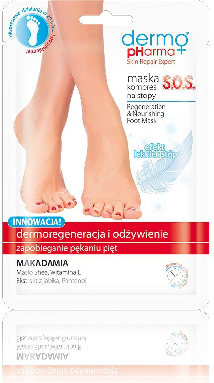 Dermo Pharma Maska kompres SOS na stopy