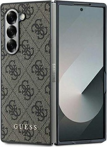 Guess GUHCZFD6GF4GBR Z Fold6 F956 brązowy/brown 4G