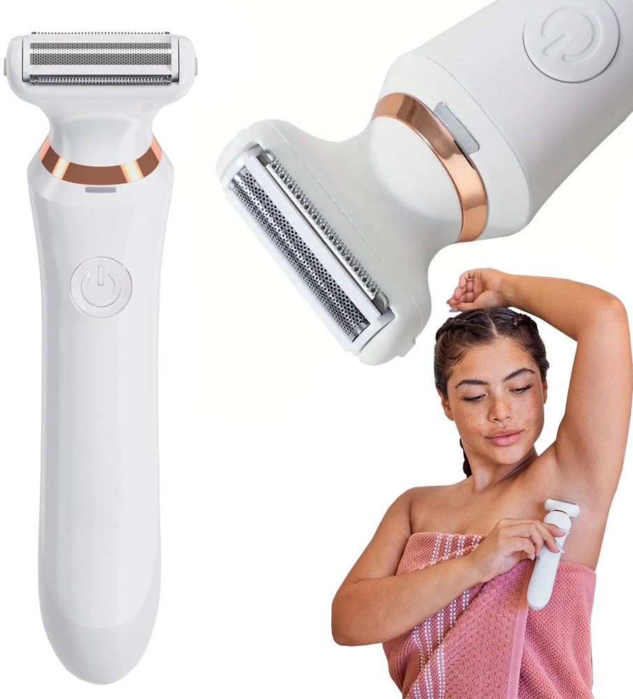 Golarka damska depilator trymer maszynka do ciała usb na mokro sucho aku