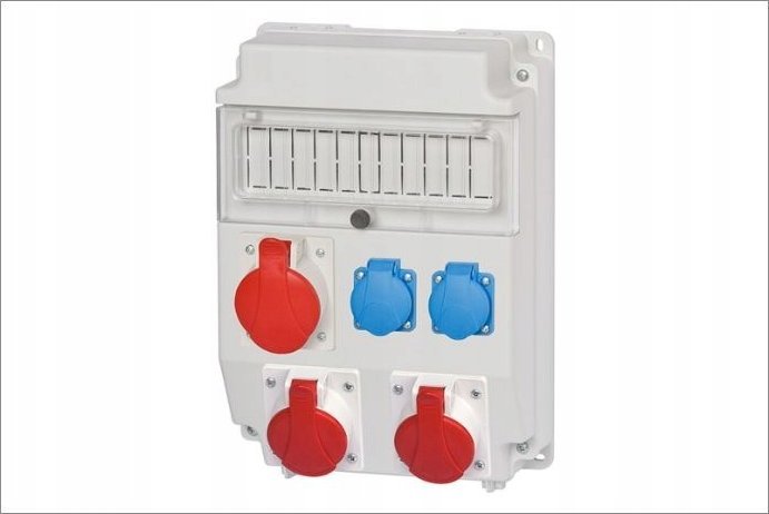 F-Elektro Rozdzielnica CAJA 3x32A/5P, 2x230V 11M IP44