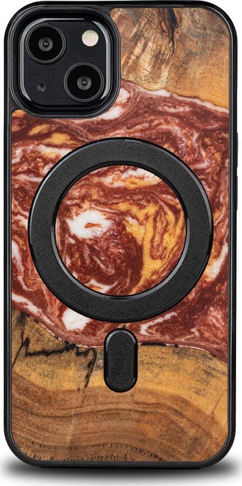 BeWood Etui Bewood Unique na iPhone 13 - Planets - Mars z MagSafe