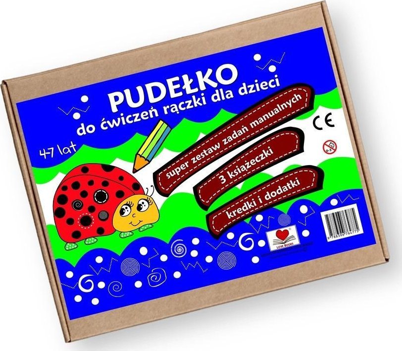 Pudełko do ćwiczeń rączki dla dzieci