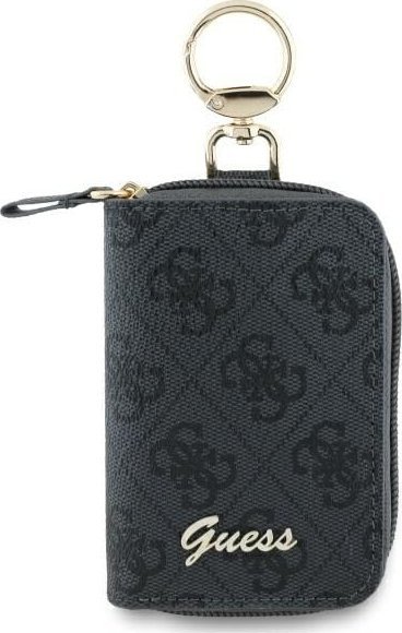 Guess Guess Cable Pouch GUABP4DPTK Cable Pouch Black/Black 4G Triangle