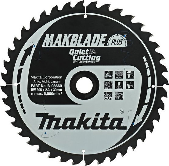 Makita PIŁA SPIEKOWA 305*30/40Z (1 SZT)