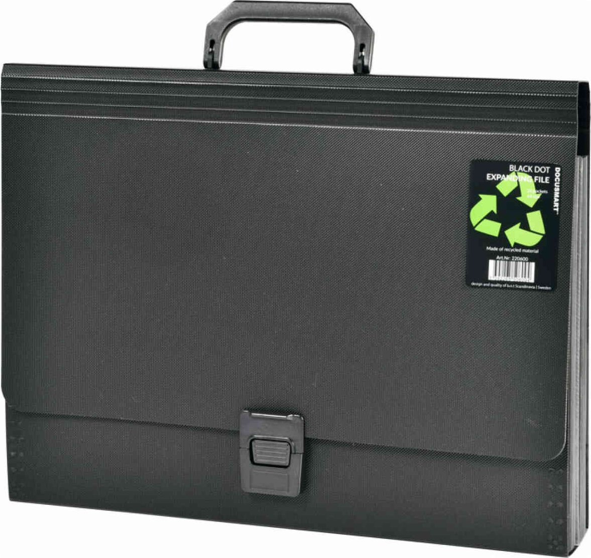 Usorteret Hemarkiv BLACK A4,24f, Czarny