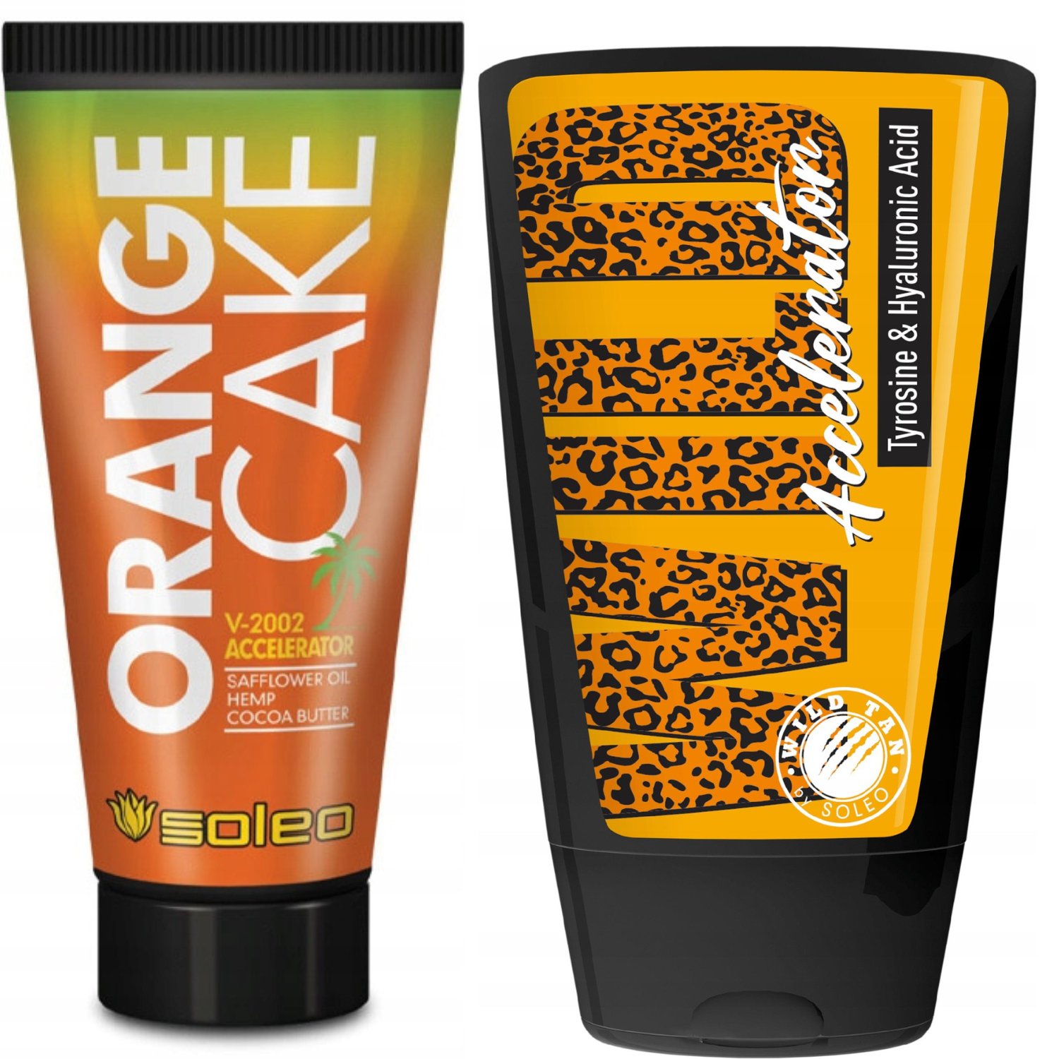 Soleo Orange Cake + Wild Tan Accelerator Gratis
