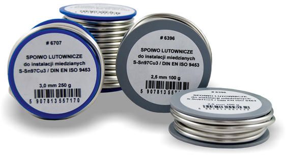 Concept Spoiwo Sn97Cu3 100g,fi 3,00mm mały (121030)