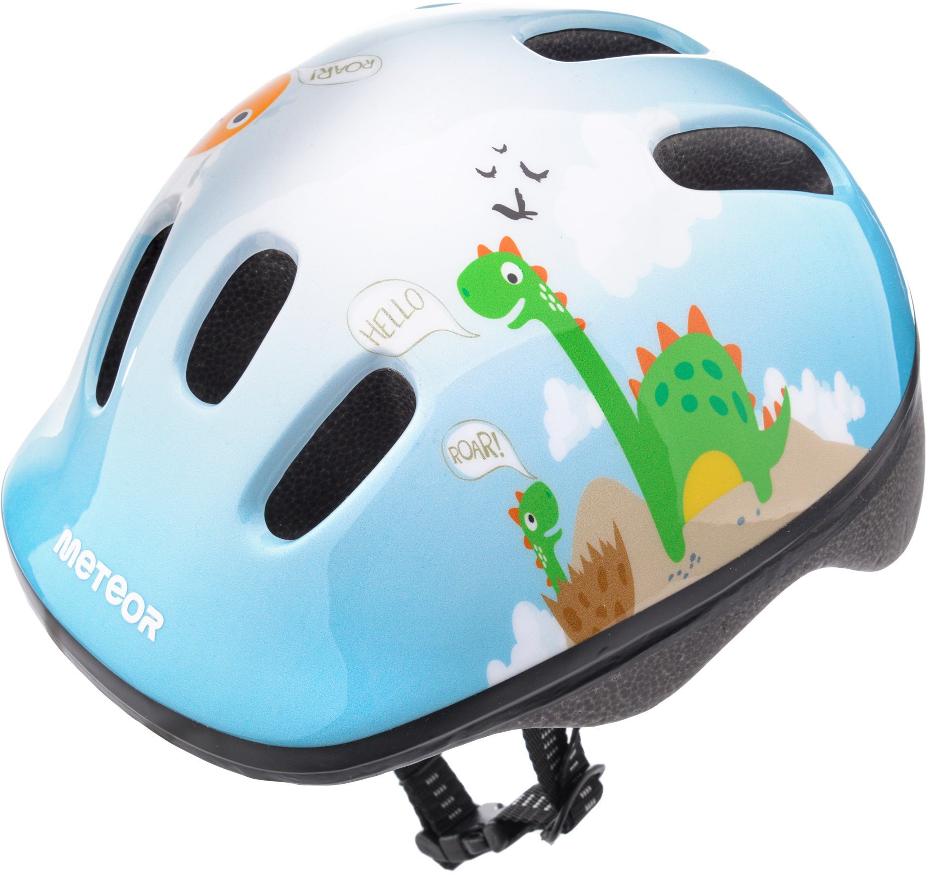 Kask rowerowy Meteor MV6-2 XS 44-48 cm Dino roar Uniwersalny