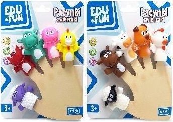 Pacynki Edu&Fun 5szt mix