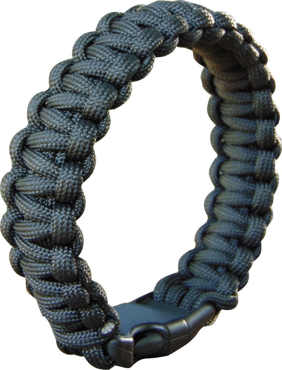 MFH BRANSOLETKA LINA PARACORD 23mm CZARNA MFH S