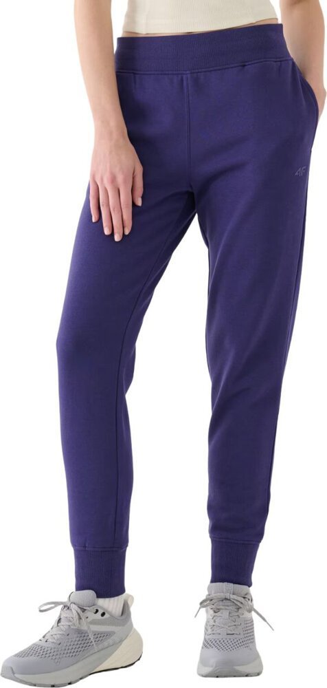 Spodnie damskie 4F F0946 granatowe 4FWMM00TTROF0946 31S S