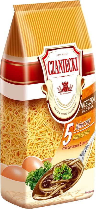 Czaniecki makaron Niteczka walcowana 500g