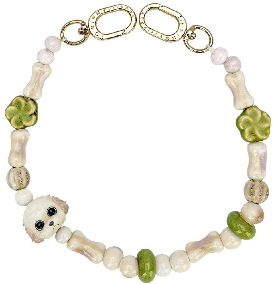 Zawieszka na torebkę handstrap Nimmy New Big Eye Cute Pets 2.0 brązowy