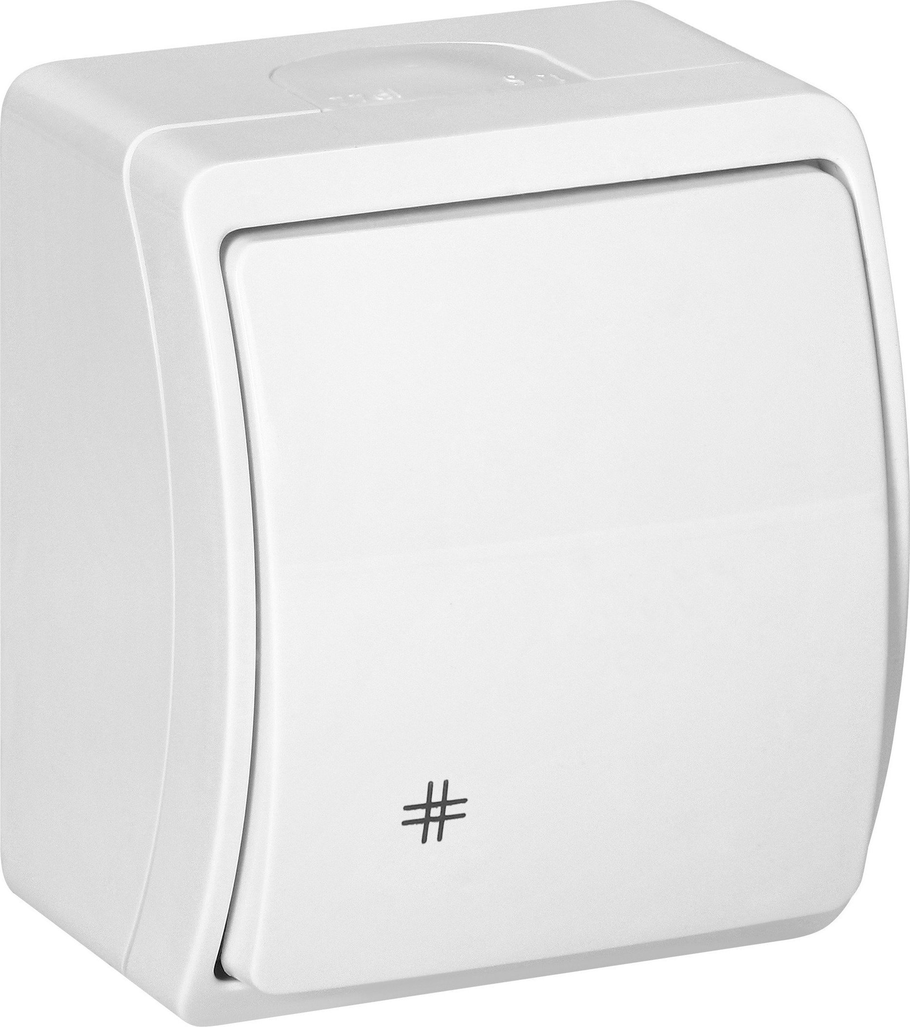 Orno Łącznik krzyżowy n/t AQUATIC, IP44, biały