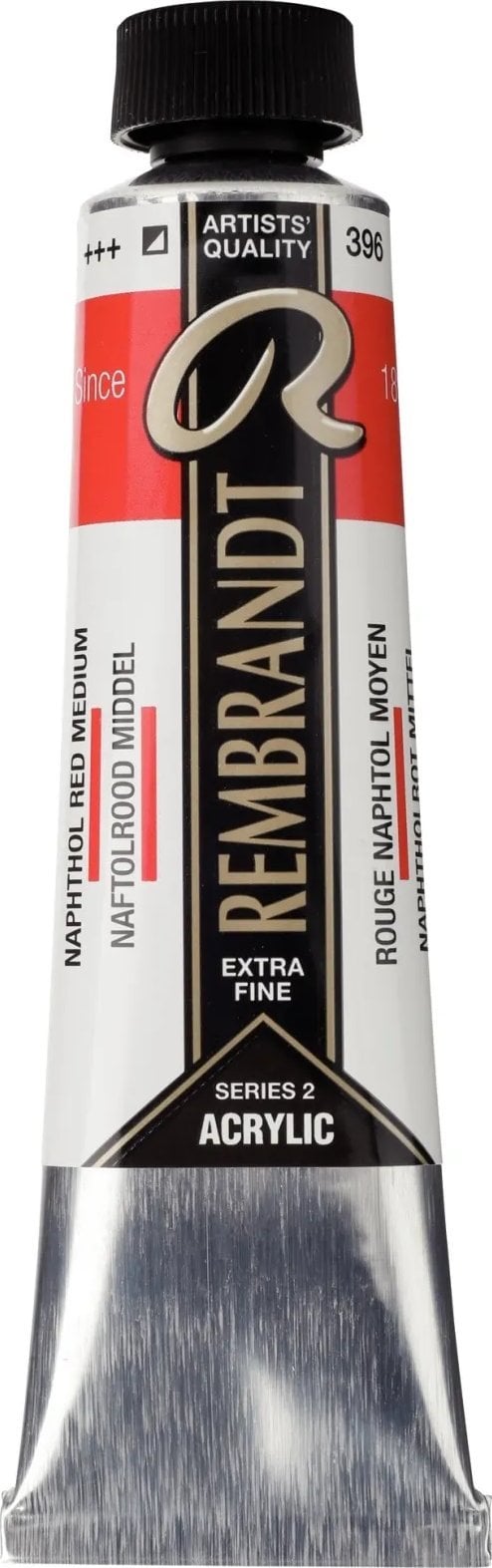 Artequipment Rembrandt Acrylic Colour Tube Naphthol Red Medium 396