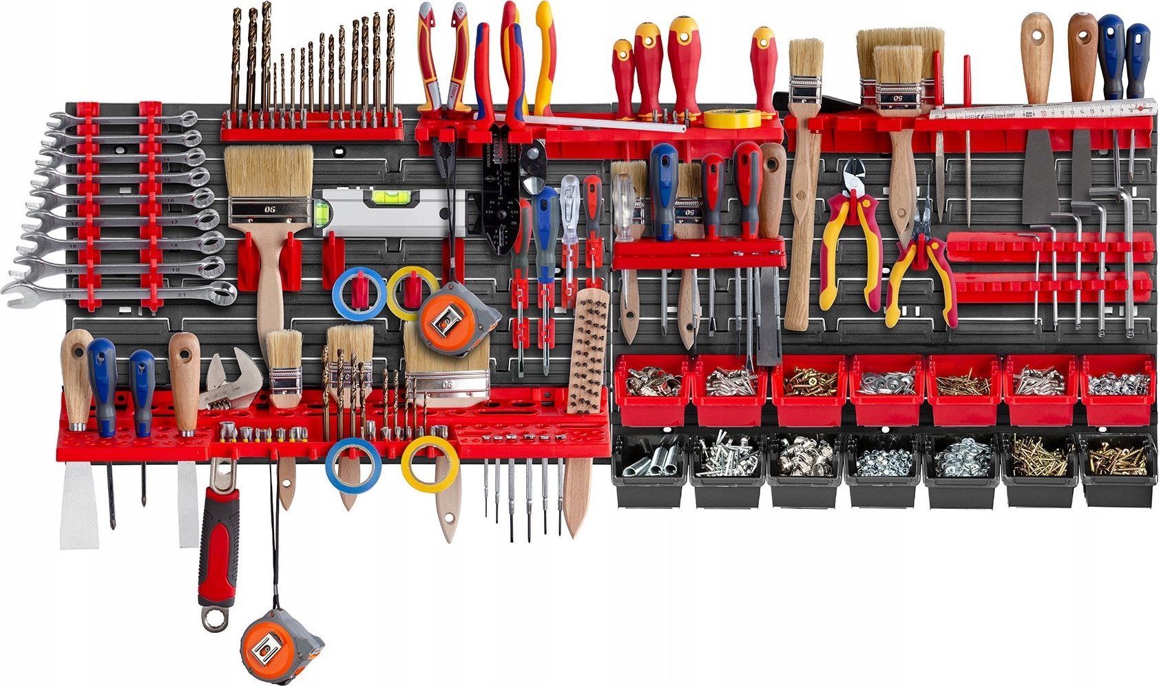 Kadax KADAX Tablica Narzędziowa Ścianka 116x39cm 39 el