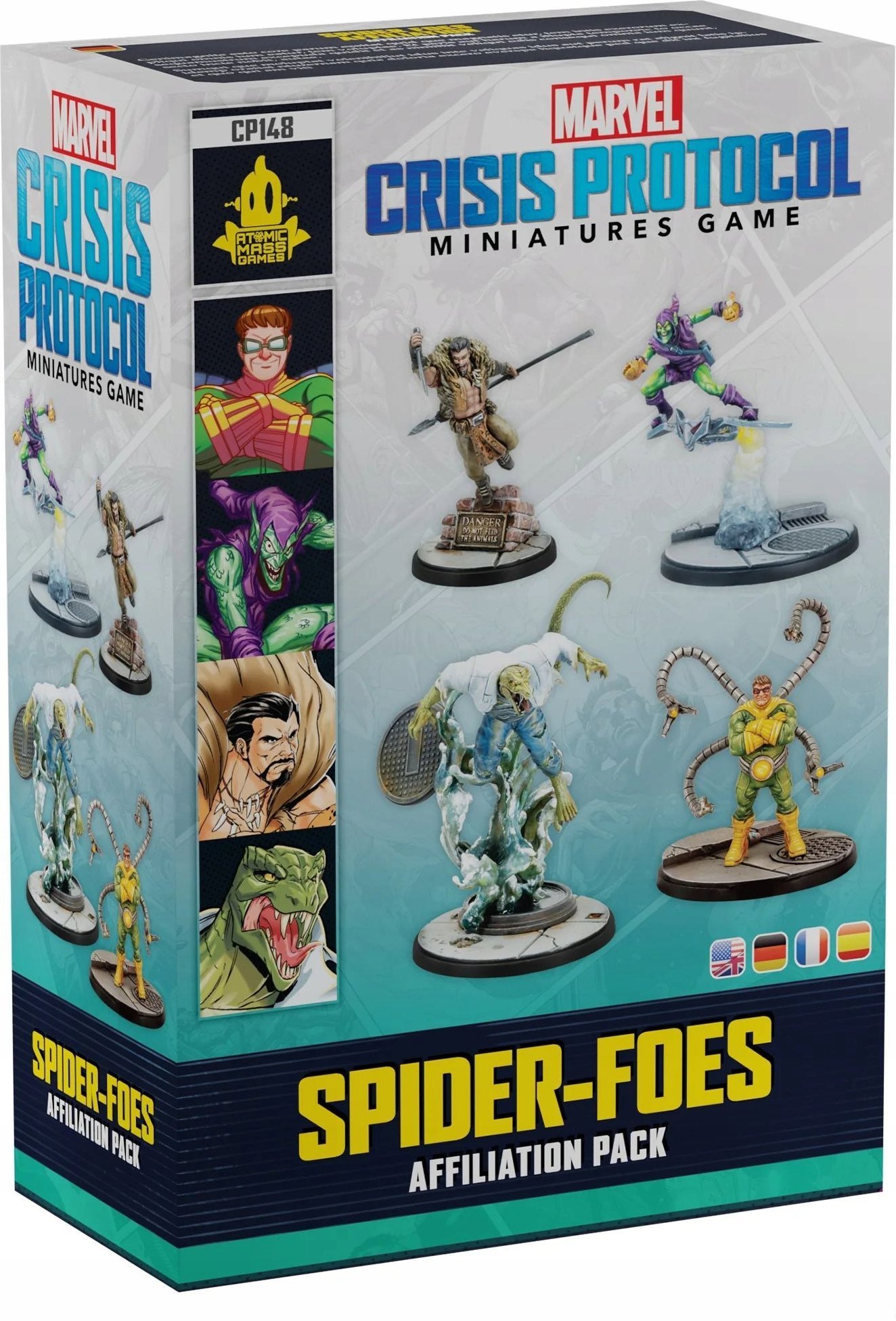 Atomic Mass Games Dodatek do gry Marvel: Crisis Protocol - Spider-Foes Affiliation Pack