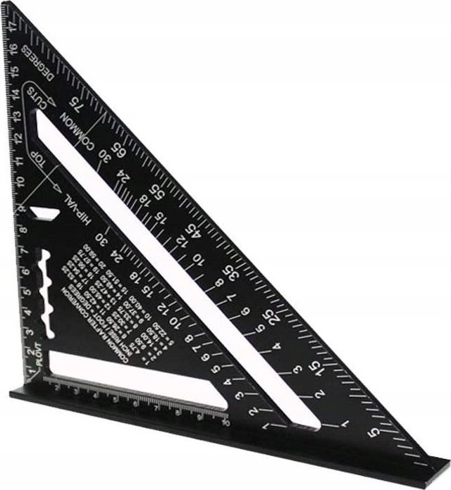 Korbi KĄTOWNIK STOLARSKI CIESIELSKI 190mm ALUMINIOWY