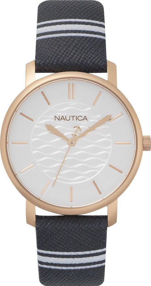Zegarek Nautica Zegarek damski Nautica NAPCGS005 szary