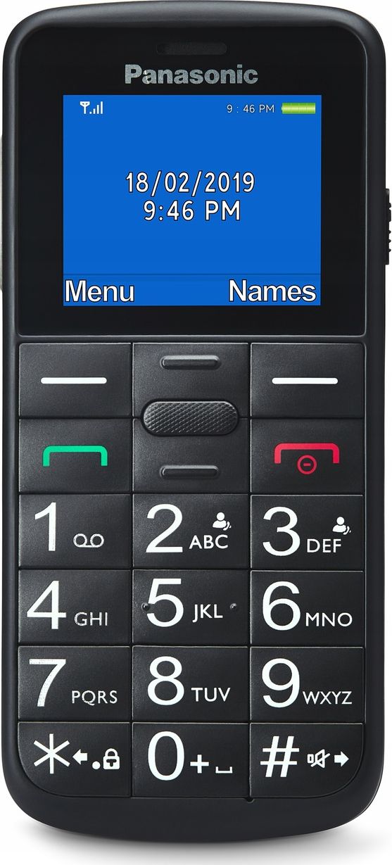 Telefon komórkowy Panasonic KX-TU110 Dual SIM Czarny