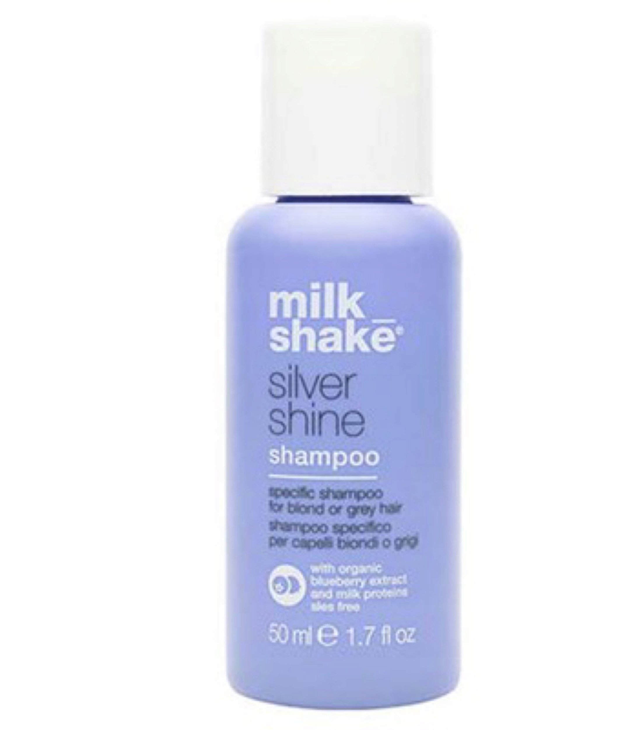 Milk Shake, Silver Shine, Hair Shampoo, For Neutralisation Of Yellow Tones, 50 ml For Women