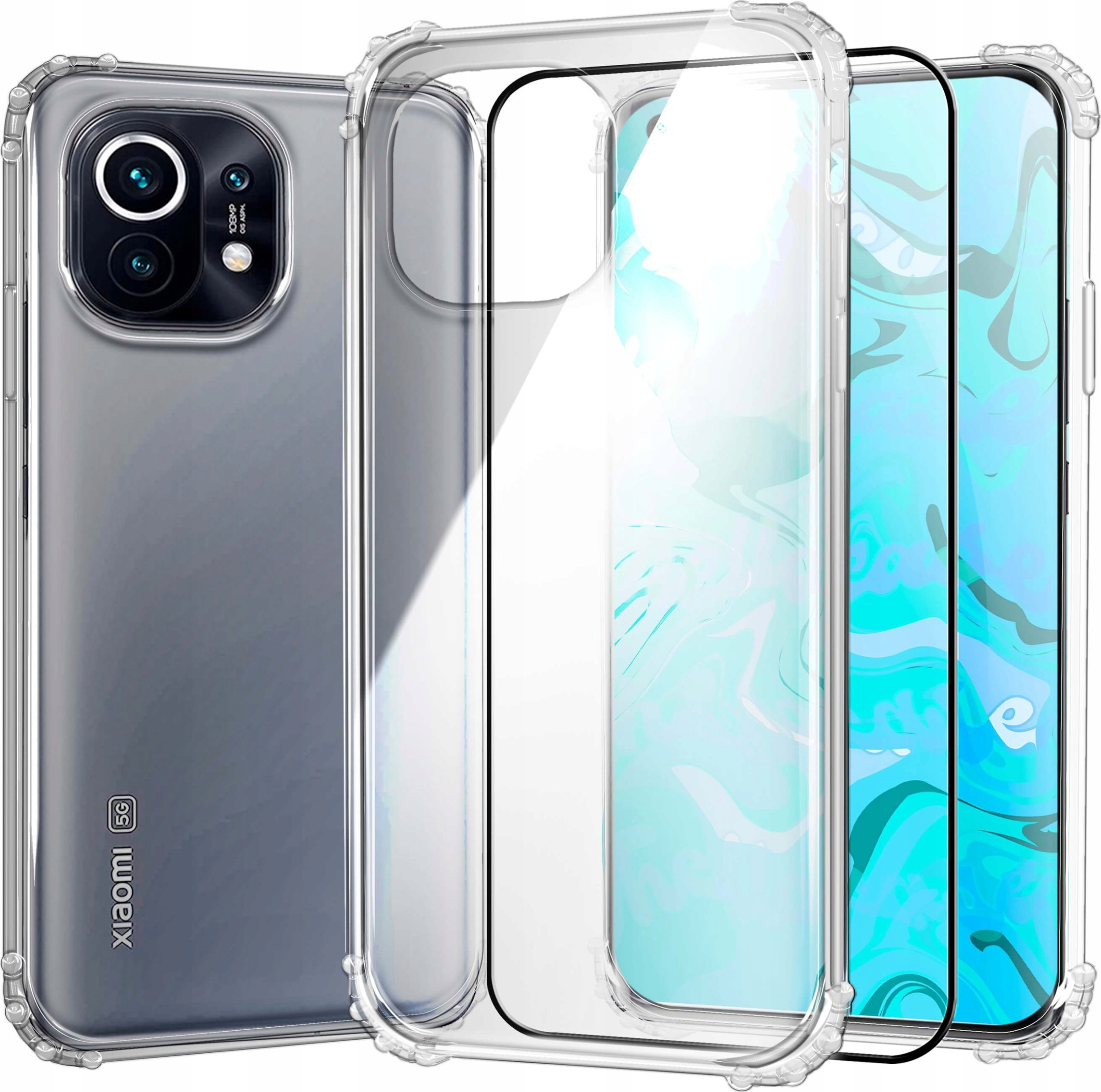 Hello Case ETUI PANCERNE DO XIAOMI MI 11 | CASE SILIKON GUMOWE SLIM ANTI SHOCK SZKŁO