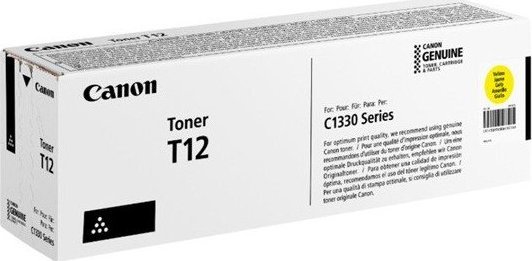 Toner Canon T12 Yellow Oryginał Canon i-SENSYS X C1333 (5095C006)