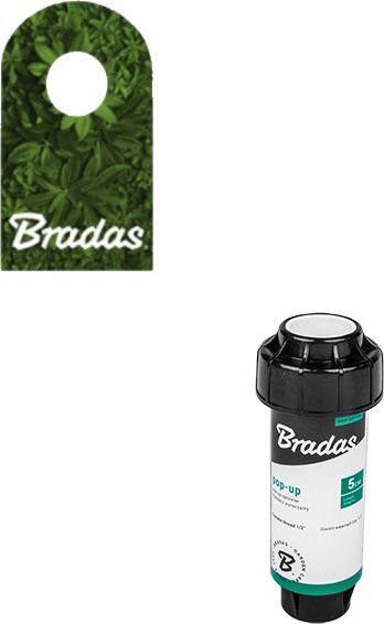 Bradas Zraszacz wynurzalny 2" / 5cm bez dyszy GZ 3/8" Bradas 5038