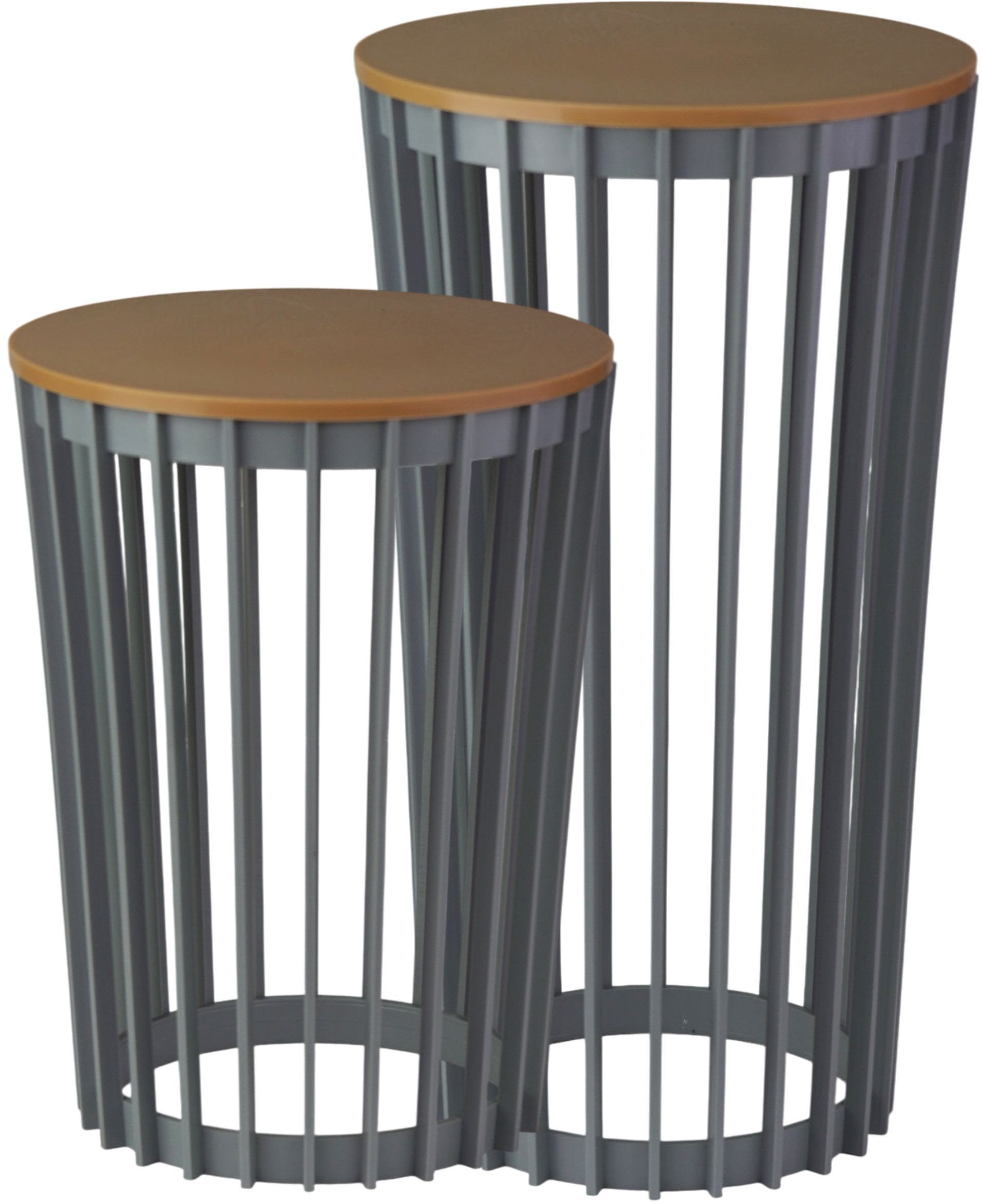 2x Kwietnik wysoki dwustronny Standy 40H + 54h, Stojak na kwiaty + blat