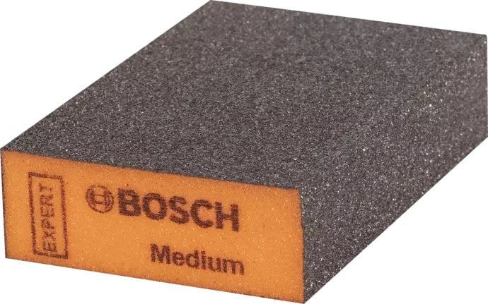 Bosch Bosch EXPERT S471 standard sanding block, medium, sanding sponge (orange, 97 x 69 x 26mm)