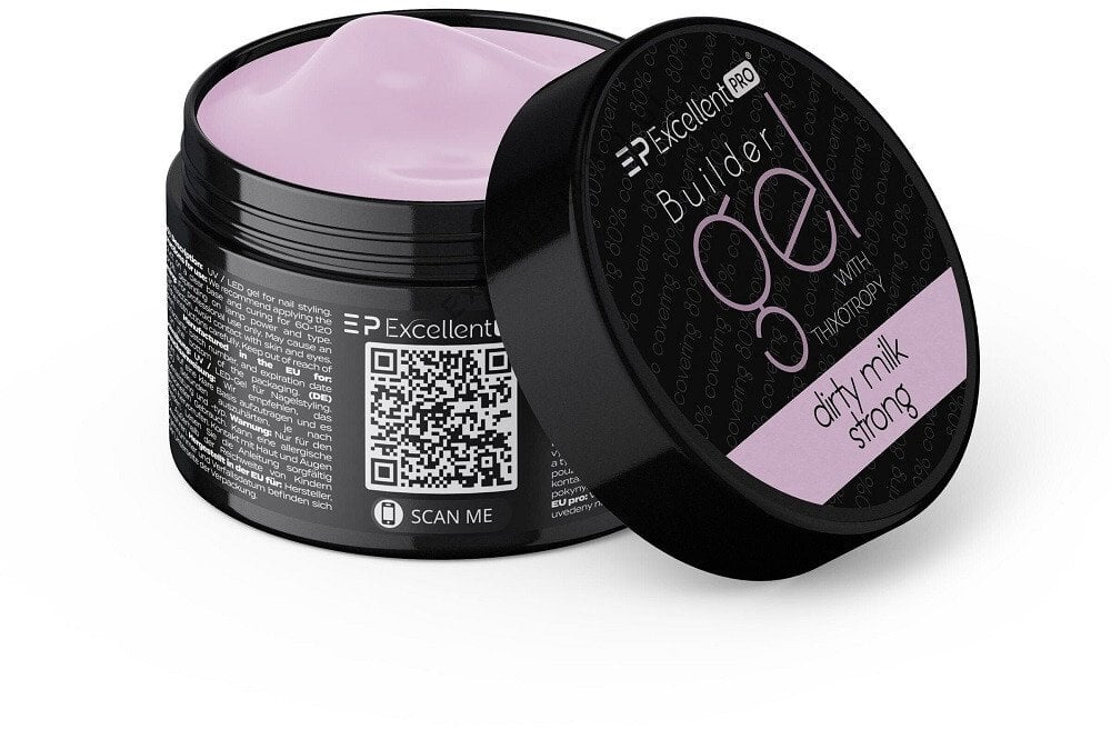 Cosmetics Zone Excellent PRO Builder Gel With Thixotropy budujący żel Dirty Milk Strong 15g