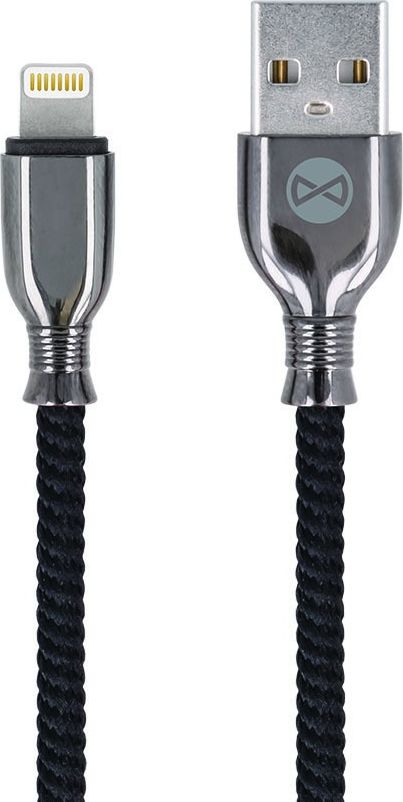 Kabel USB Forever USB-A - 1 m Czarny (72753)