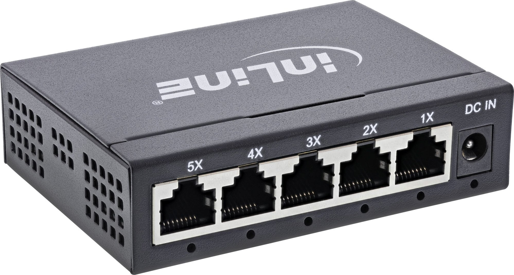 Switch InLine InLine Gigabit Netzwerk Switch 5-Port, 1GBit/s, Lfterlos