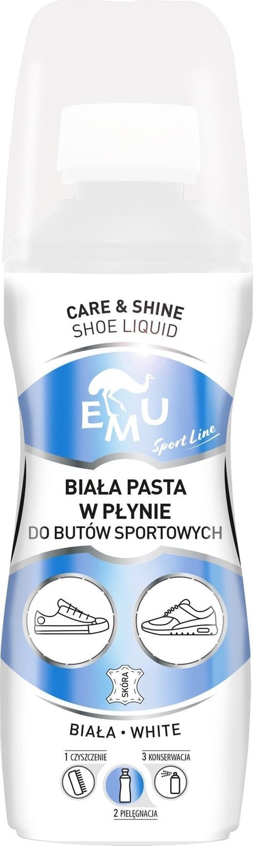 Vaco EMU Sport Line Biała Pasta w płynie do butów sportowych 75ml