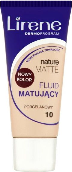 Lirene Nature Matte Nr 10 Porcelanowy 30 ml