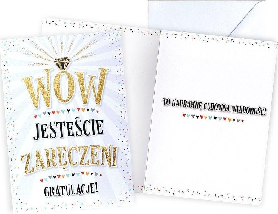 KUKARTKA KARNET V GRATULACJE ZARECZYNY V-071