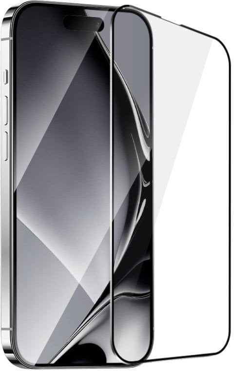 Mocco Full Face / Full Glue Tempered Glass Full Coveraged with Frame Apple iPhone 15 Plus Black