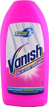 Vanish VANISH_Płyn wybielający do płukania białych firanek 500ml