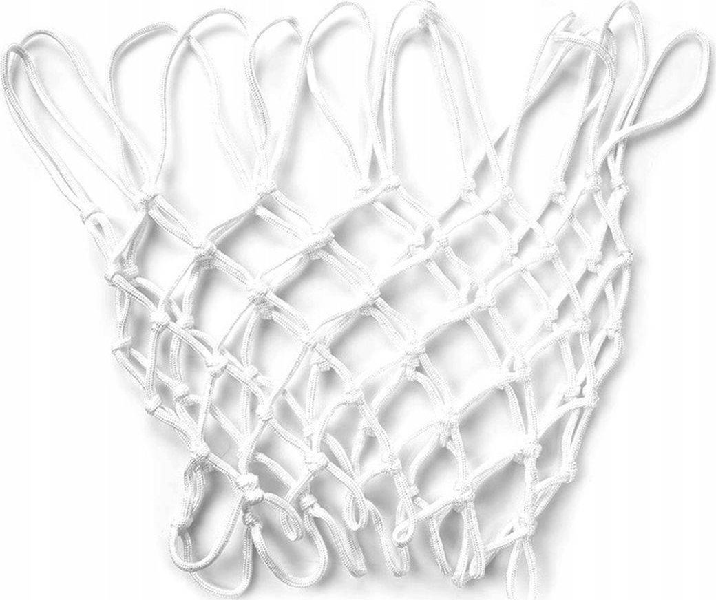 Netex BIAŁA SIATKA NA OBRĘCZ DO KOSZYKÓWKI 5 MM