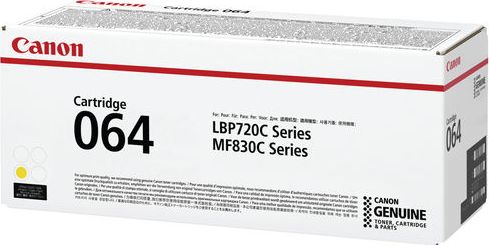 Toner Canon CRG-064 Yellow Oryginał (4931C001)