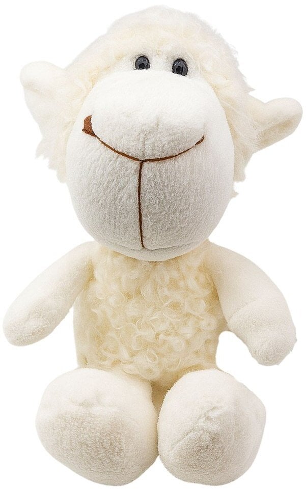 Pluszowa Maskotka Przytulanka Owieczka Z Przyssawką Biała 23 x 12 cm