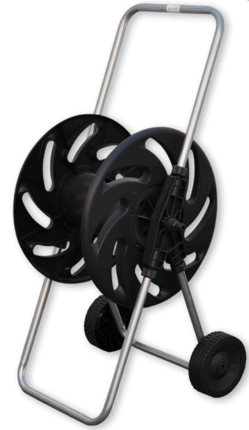 Bradas Wózek na wąż ogrodowy EUR na kołach 1/2" 80m (AG280)